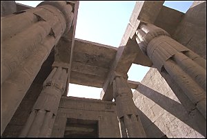 Double columns of the Court of Amenhotep III.