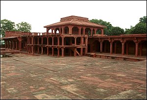Akbar's sleeping quarters.